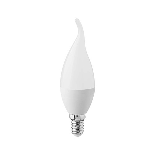 E14 3,7W LED kaarslamp - Vlamvorm, warm wit, vervangt 30W