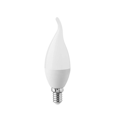 E14 3,7W LED kaarslamp - Vlamvorm, warm wit, vervangt 30W