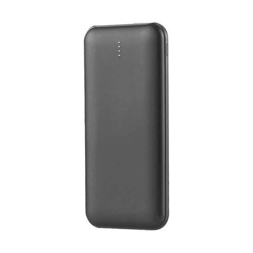 10W Powerbank 10000mAh - 5V, LED display, zwart, incl. 30cm USB-C kabel