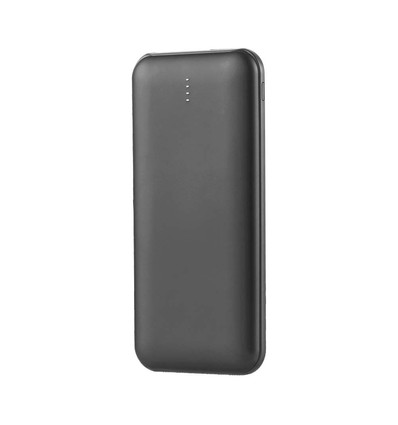 10W Powerbank 10000mAh - 5V, LED display, zwart, incl. 30cm USB-C kabel