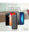 10W Powerbank 10000mAh - 5V, LED display, zwart, incl. 30cm USB-C kabel