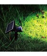V-Tac zonne-energie tuinlamp - Zwart, COB LED, met spies, IP65