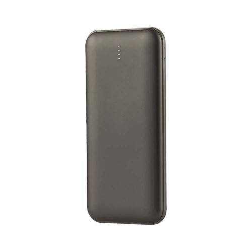 10000mAh Powerbank - 2A, 30cm Type C Kabel, Grijs