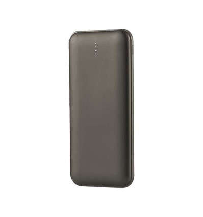 10000mAh Powerbank - 2A, 30cm Type C Kabel, Grijs