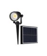 V-Tac zonne-energie tuinlamp - Zwart, COB LED, met spies, IP65