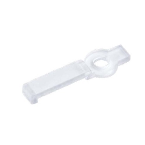 20 stuks heldere montagclips voor LED-strip - 12mm, geschikt voor IP20 strips