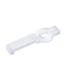 20 stuks transparante bevestigingsclips voor LED-strip - 10mm, geschikt voor IP20 strips