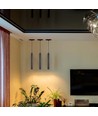 14W LED Hanglamp - Railsspot, 4000K, Zwarte Behuizing