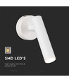 2W LED wandspot - 4000K, wit, 38 graden, 140x60x60mm, IP20 binnenshuis