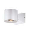 5W witte wandlamp, rond - IP65, 3000K, 93lm/W, up/down licht, incl. lichtbron