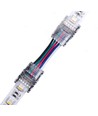 Verbindingsstuk met kabel voor LED-strip - 12mm, RGB+W, IP20, 5V-24V