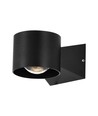 6W LED wandlamp - IP65, zwart, 4000K, 465lm, vierkant, binnen / buiten, incl. lichtbron