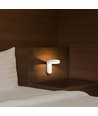 5W wandlamp - LED, 3000K+4000K, wit, IP65