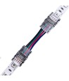 Verbindingsstuk met kabel voor LED-strip - 10mm, RGB, IP65, 5V-24V