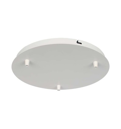 Mat Wit Roset Voor 3 Lampen - Ø300mm