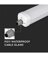 60cm 18W waterdicht compleet LED-armatuur, doorvoerbedraad - 130lm/W, IP65, 6 jaar garantie
