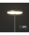 12W LED tuinlamp met prikpen, 80cm - IP65, RA90, antraciet, 2-in-1 functie, 3000K