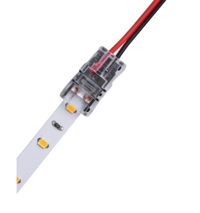 LED-strip connector voor losse draden - 8mm, enkelkleurig, IP20, 5V-24V