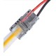 LED strip connector voor losse draden - 8mm, COB, enkelkleurig, IP20, 5V-24V