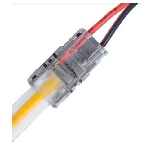 LED strip connector voor losse draden - 8mm, COB, enkelkleurig, IP20, 5V-24V