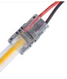 LED strip connector voor losse draden - 8mm, COB, enkelkleurig, IP20, 5V-24V