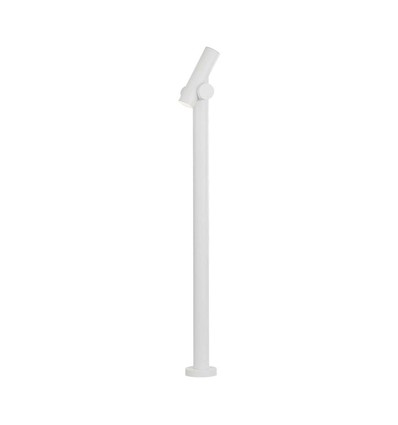 Paaltje tuinlamp - LED module 600lm 4000K Wit Huis IP44, 129x159x1000mm