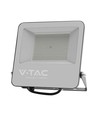 100W LED-projector - 4000K, zwarte behuizing, grijs glas, 185lm/W