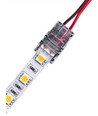 LED-strip connector voor losse draden - 10mm, enkelkleurig, IP20, 5V-24V