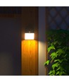 2W Zonnecel Wandlamp - Panda 200lm, Lithium Batterij 3.7V 1200mAh, 4000K, Zwart+Wit
