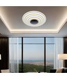 125W Designer LED plafondlamp, 13100lm - Ø50cm, dimbaar, 3-in-1 CCT, incl. afstandsbediening