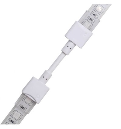 Waterdichte connector met kabel voor LED-strip - 10mm, RGB, IP68, 5V-24V