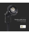 GU10 prikspot - Zwart, IP65, aluminium, verstelbaar, excl. lichtbron