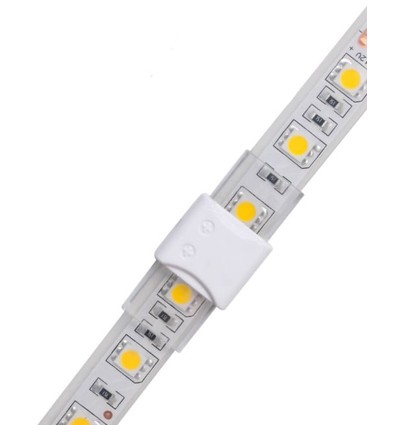 Waterdichte connector voor LED-strip - 10mm, enkelkleurig, IP68, 5V-24V