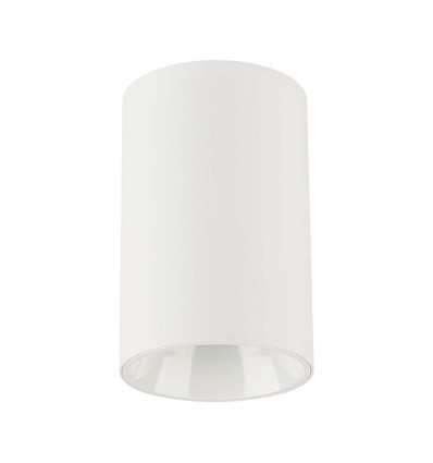 GU10 opbouwspot - Rond, wit, IP20, zonder lichtbron