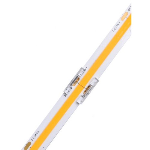 Laagprofiel connector voor LED-strip - 10mm, COB, enkelkleurig, IP20, 5V-24V