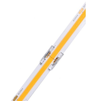 Laagprofiel connector voor LED-strip - 10mm, COB, enkelkleurig, IP20, 5V-24V