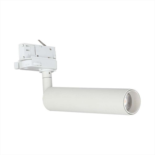 7W Samsung Chip spanningsrail spot, RA90 - 700lm, wit, 4000K