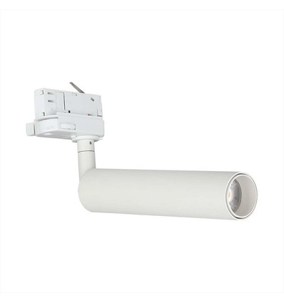 7W Samsung Chip spanningsrail spot, RA90 - 700lm, wit, 4000K