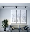 7W LED Railspot - Samsung Chip 3000K 5 Jaar Garantie, Zwarte Behuizing