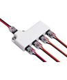 IDC 4-wegs splitter - IP20, 5V-36V, 6A