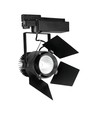 33W LED spanningsrail spot, RA90 - Samsung LED chip, 3000lm, 3000K, zwart, 5 jaar garantie