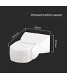 300W Bewegingssensor - Infrarood 180D, Wit, IP65