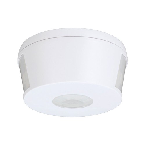 Bewegingsmelder 360° PIR, 1000W - Opbouw, bereik tot 30m, IP20 binnenshuis, wit