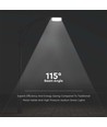 V-Tac 50W LED straatlamp - Ø60mm, IP65