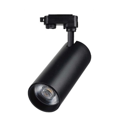 30W/40W trackspot, RA90, zwart - CCT, 35 graden, COB LED