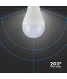 E27 17W LED-lamp - A65, 4000K