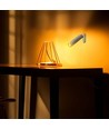 Oplaadbare 3-in-1 LED-lamp - Magnetisch, wit, dimbaar, incl. voet en 2 stuks montagebeugels