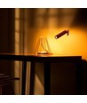 Oplaadbare 3-in-1 LED-lamp - Magnetisch, rood, dimbaar, incl. voet en 2 stuks montagebeugels