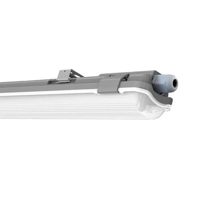 120cm 18W Waterdicht armatuur met buis - IP65, incl. 1 st. LED-buis