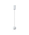 9W LED pendellamp - 10x10x100cm, 111lm/W, wit, 120 graden, incl. lichtbron